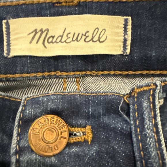 Madewell Cali Demi Boot Jeans Women's Size 26 Mid-Rise Medium Wash Denim - Picture 4 of 9